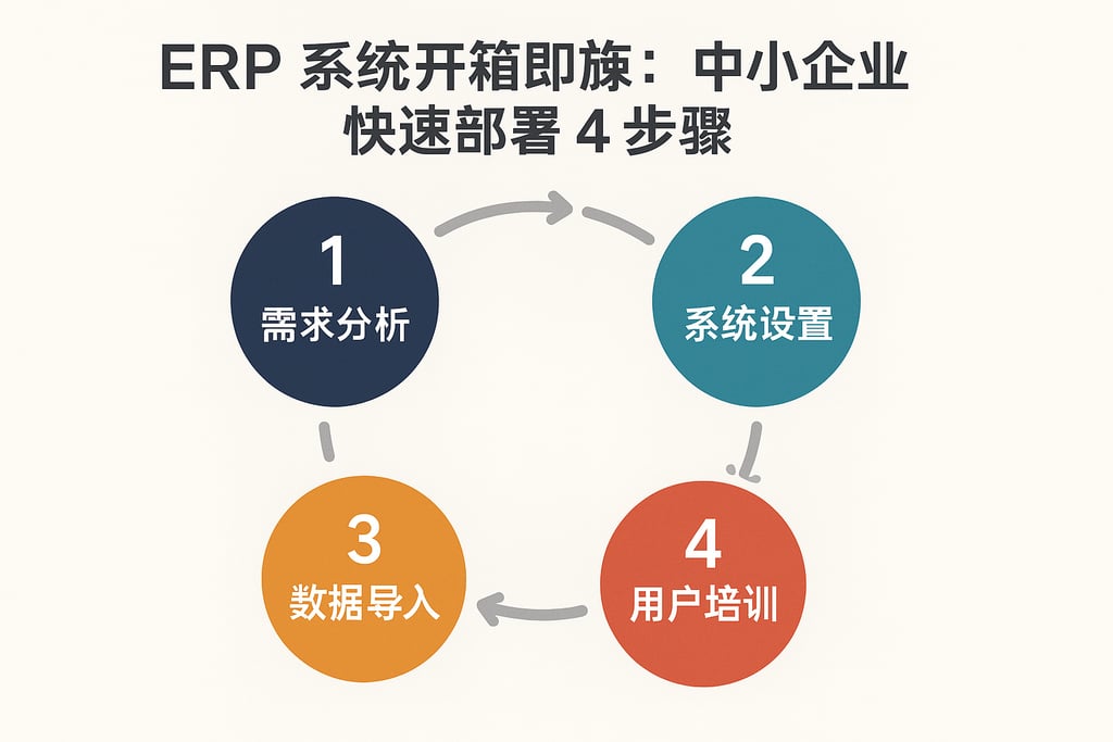 ERP 系统开箱即用：中小企业快速部署 4 步骤